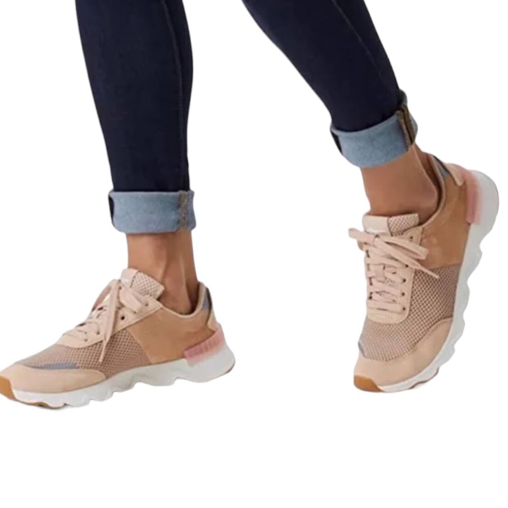 Sorel Women's Sneakers in Pink and Tan